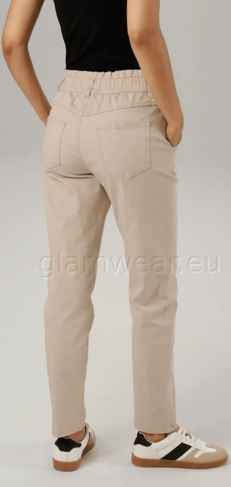 Aniston kõrge pihaosaga casual püksid 72403265-UXR - Image 4