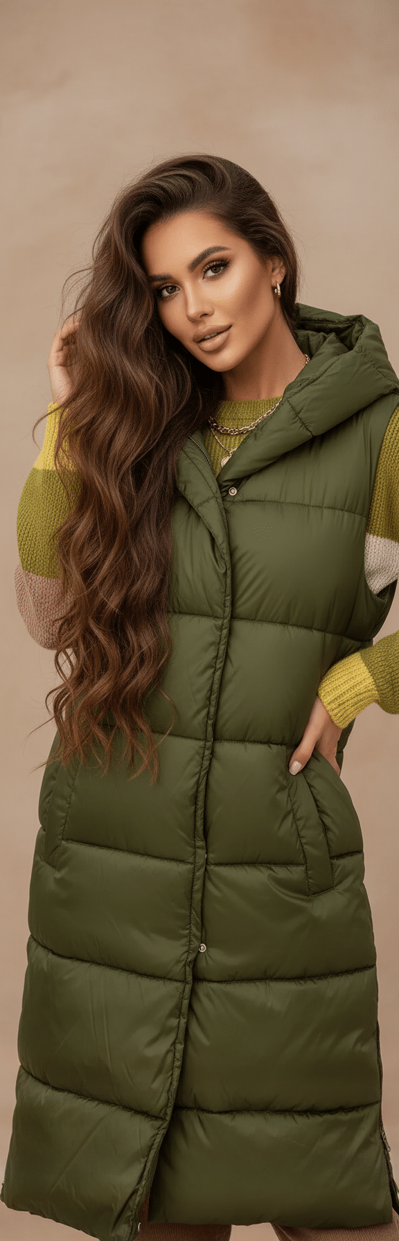 Aniston CASUAL pikem tepitud vest 46694969-UXR - Image 6