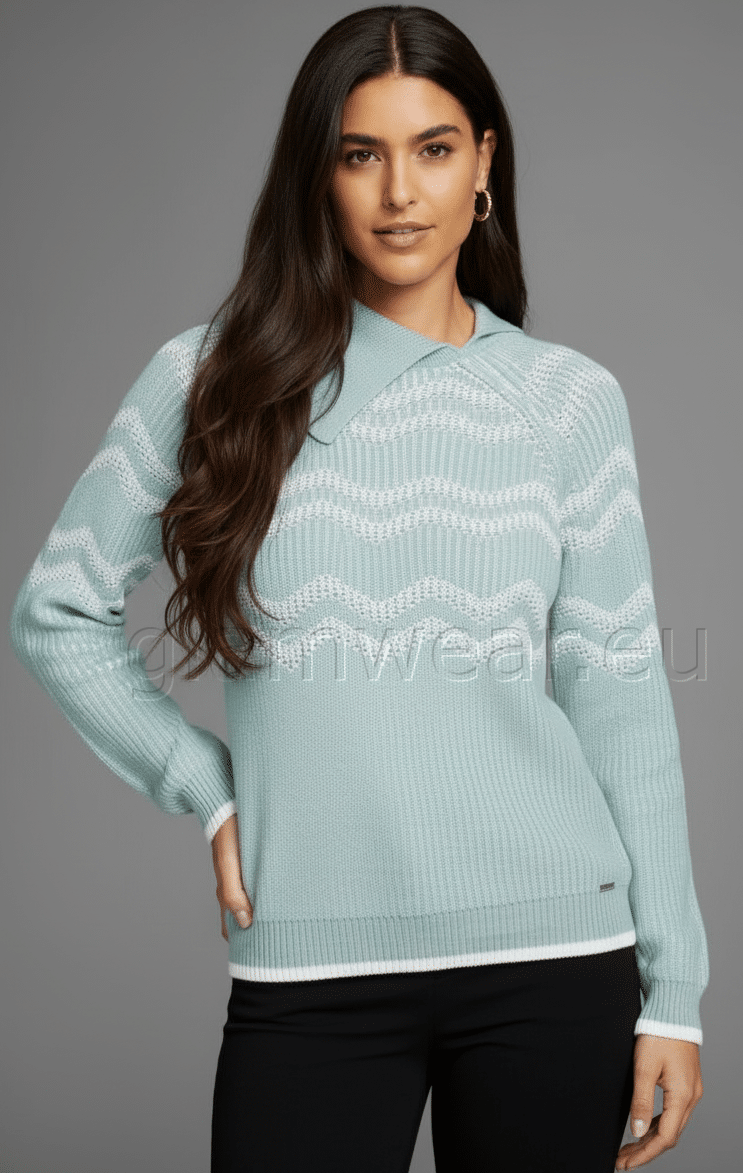 Laura Scott mündiroheline kootud kampsun 82021261-UXR - Image 4