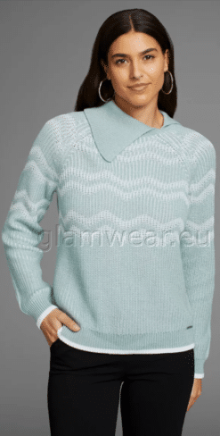 Laura Scott mündiroheline kootud kampsun 82021261-UXR