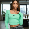 NIKE pikkade varrukatega topp 14969320-UXR
