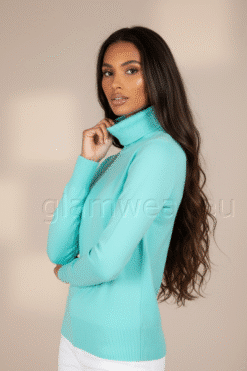 Kvaliteetne kašmiiri sisaldusega pikkade varrukatega pullover 1276-UXP-LAGU