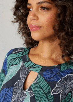 Alternative view of Aniston pehmest kangast pikkade varrukatega pluus 10911038-UXR