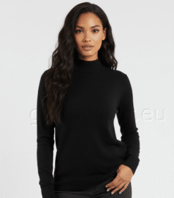 Alternative view of Kvaliteetne kašmiiri sisaldusega pikkade varrukatega pullover 1366-UXP-MUST