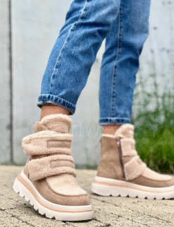 Beežid sooja voodriga poolsaapad 25813-UXW-BEEZ