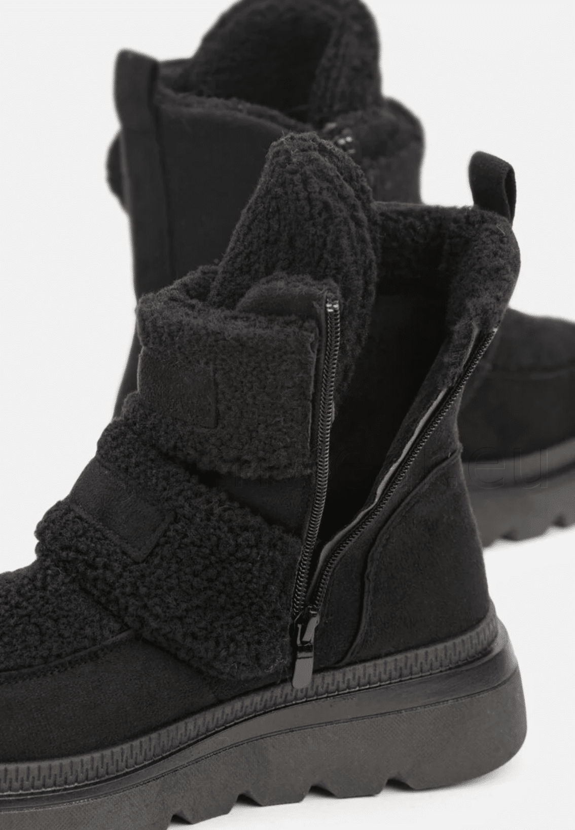 Mustad sooja voodriga poolsaapad 25813-UXW-MUST - Image 2