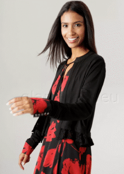 Aniston pilkupüüdev pitsilise servaga kardigan 46539054-UXR