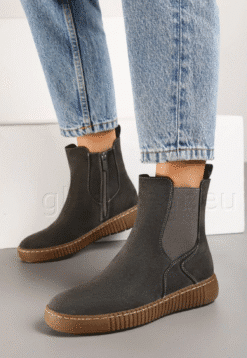 Rohekashallid poolsaapad naistele 4819-UXW-ROHA