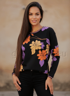 Aniston kauni mustriga pluus 74362515-UXR