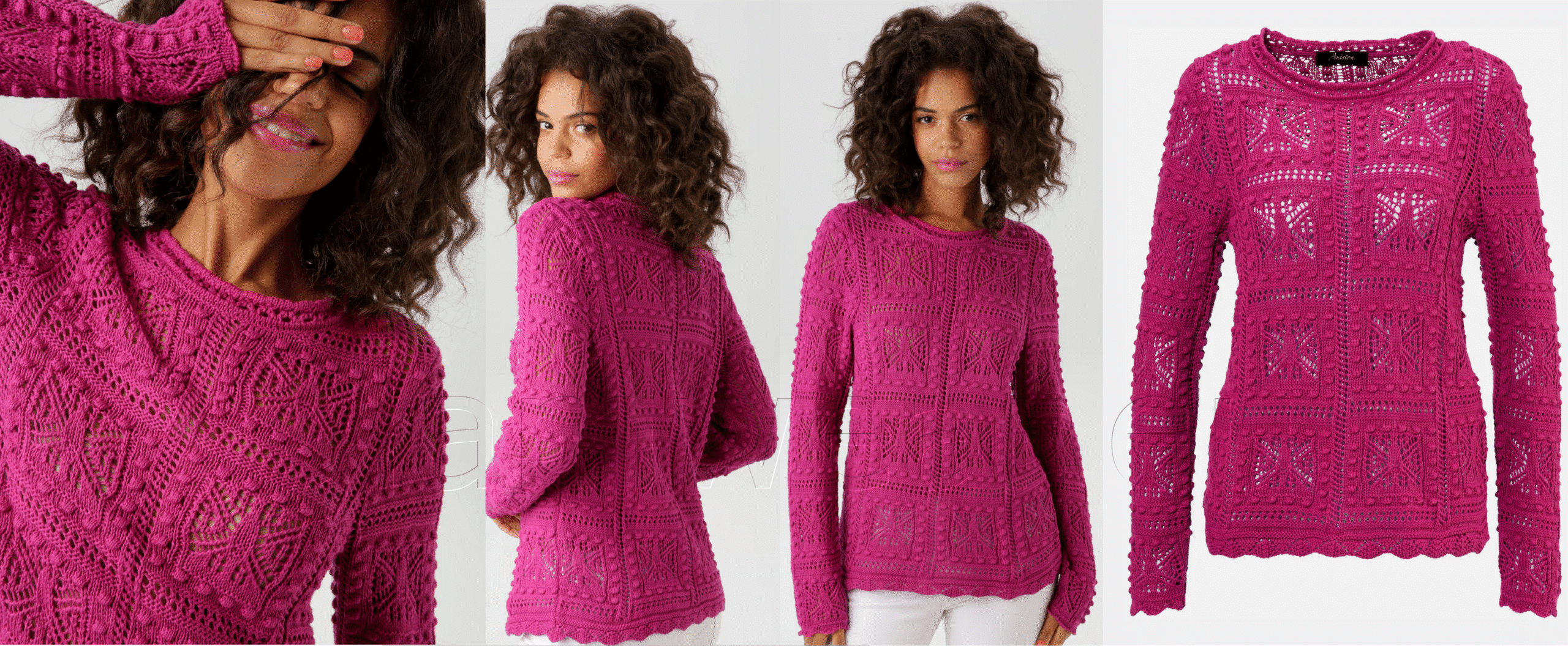 Aniston kena õhulise mustriga kampsun 76801845-UXR - Image 3