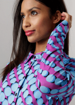 Alternative view of Aniston efektse mustriga pluus 83900805-UXR