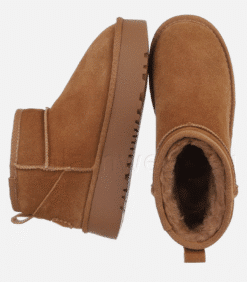 Camel täisnahksed trendikad naiste talvesaapad 20-UXW-CAME