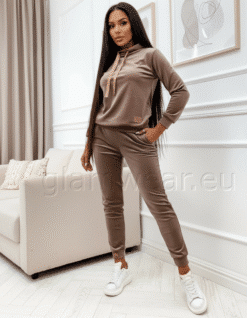 Cappuccino veluurkomplekt 637-UXM-CAPU