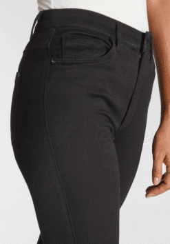 Alternative view of ONLY stretšid kõrge pihaosaga teksapüksid 66183159-UXR