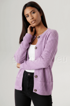 Aniston lilla õhuline kootud kardigan 68538605-UXR