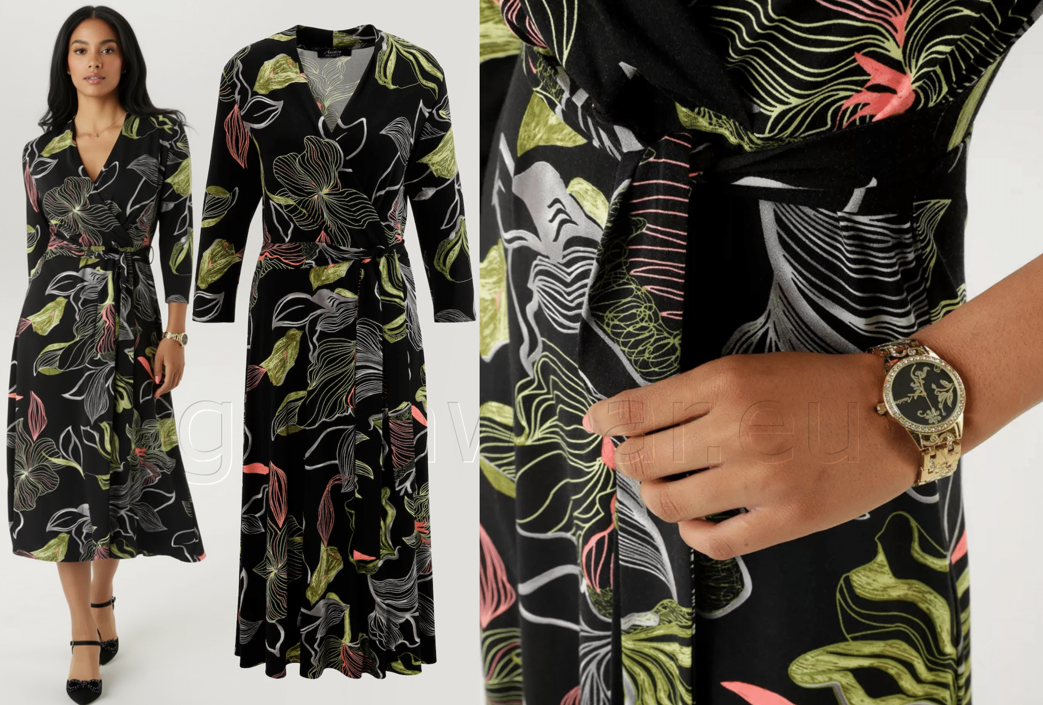 Aniston pihast seotav stretš kleit 27740633-UXR - Image 3