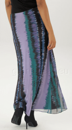 Alternative view of Aniston kirju täispika voodriga šifoonseelik 30532404-UXR