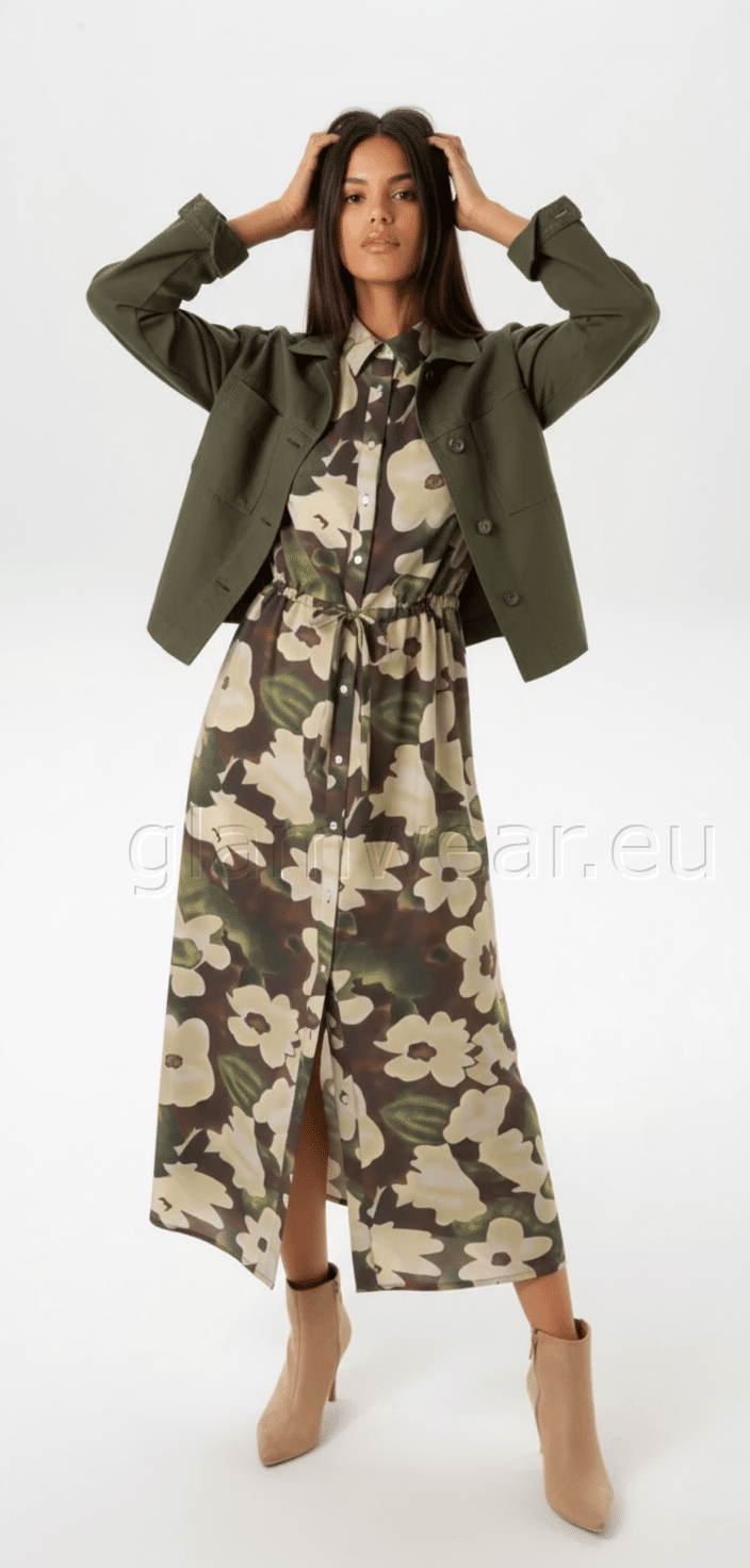 Aniston imekena eest nööbitav viskooskleit 51493921-UXR - Image 6