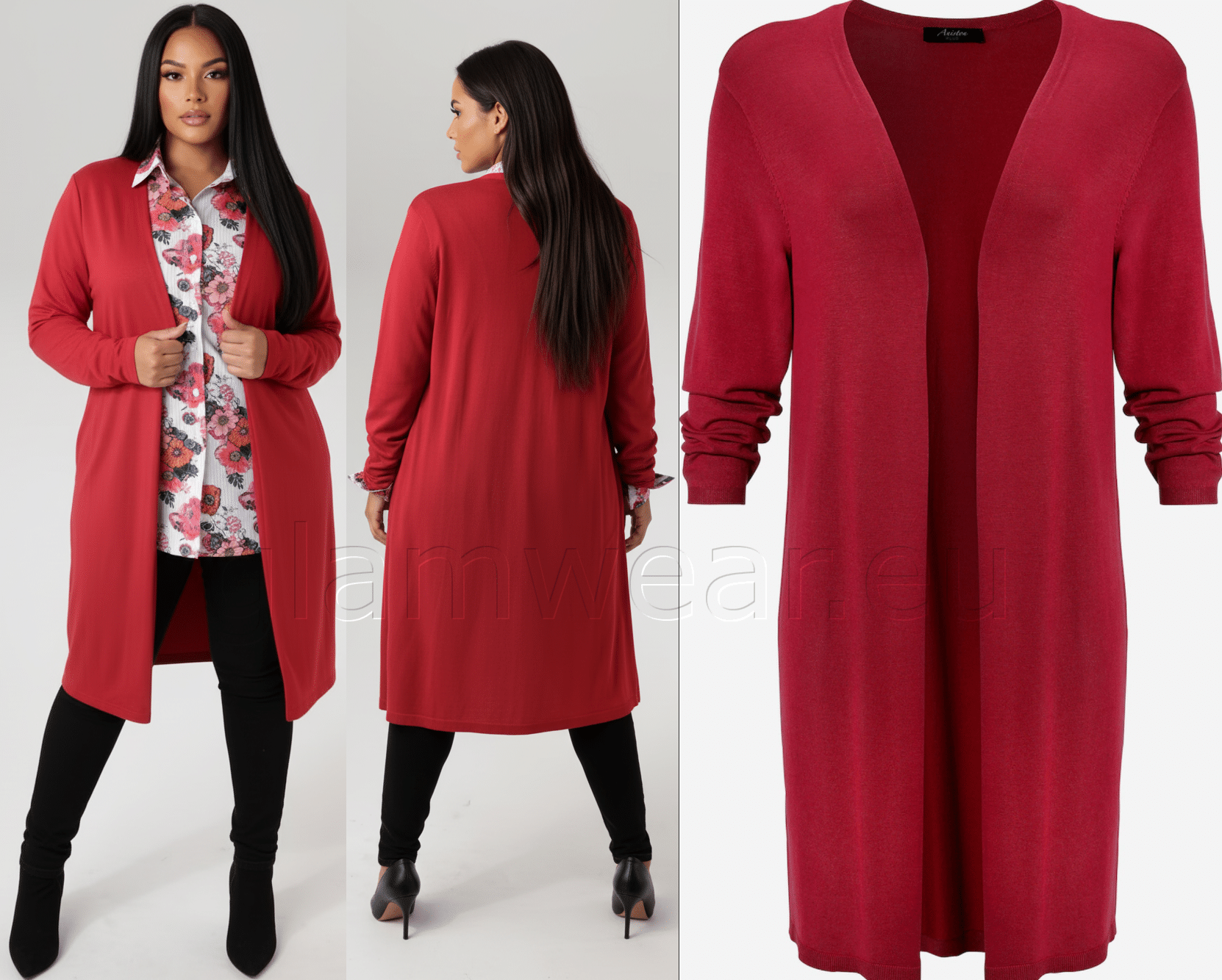 Aniston pehme vabalt langev kardigan 68953729-UXR - Image 3