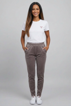 Aniston veluur püksid 96698509-UXR