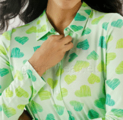 Alternative view of Aniston romantilise südamekujulise mustriga pluus 17618859-UXR