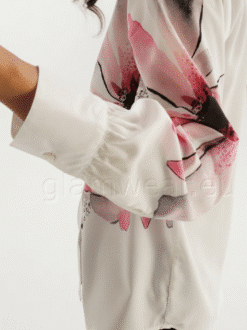 Alternative view of Aniston trendika mustriga pikem pluus 17937353-UXR