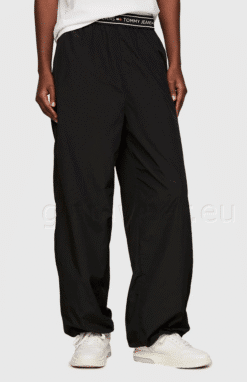 Tommy Jeans mustad baggy püksid naistele	47496857-UXR