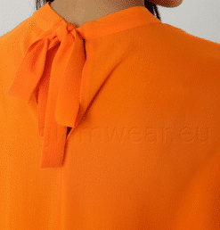 Alternative view of Aniston oranž kreppkangast pluus 63310510-UXR