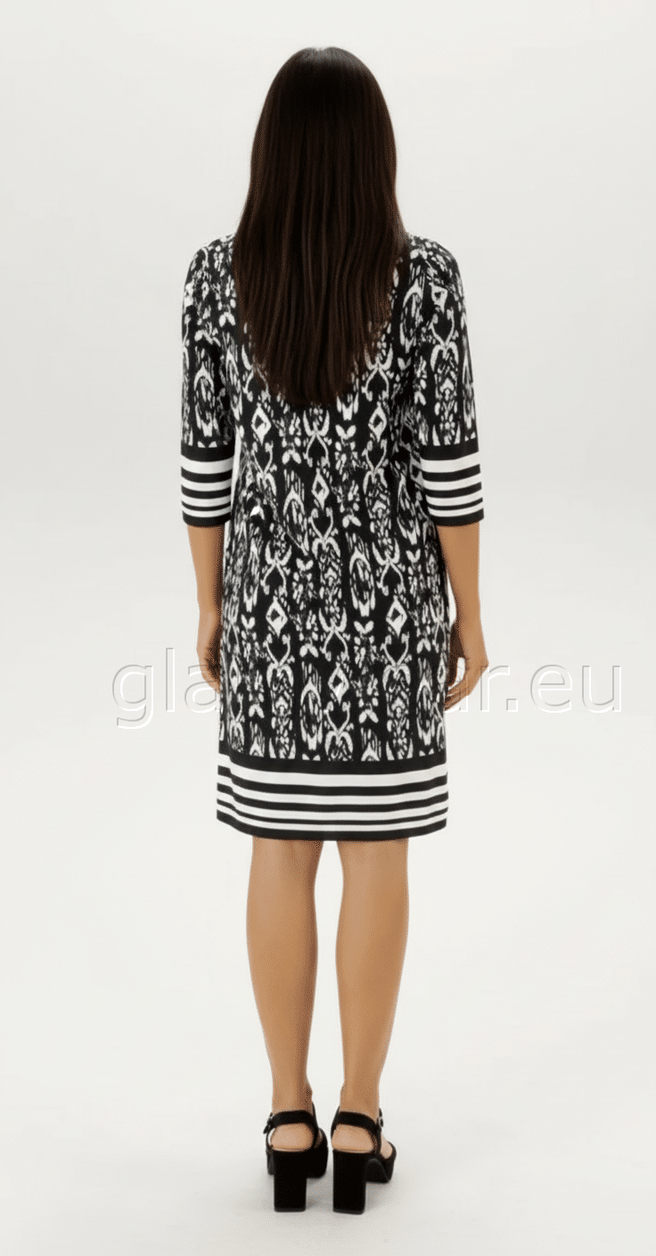 Aniston efektne soliidne stretš kleit 79702518-UXR - Image 5