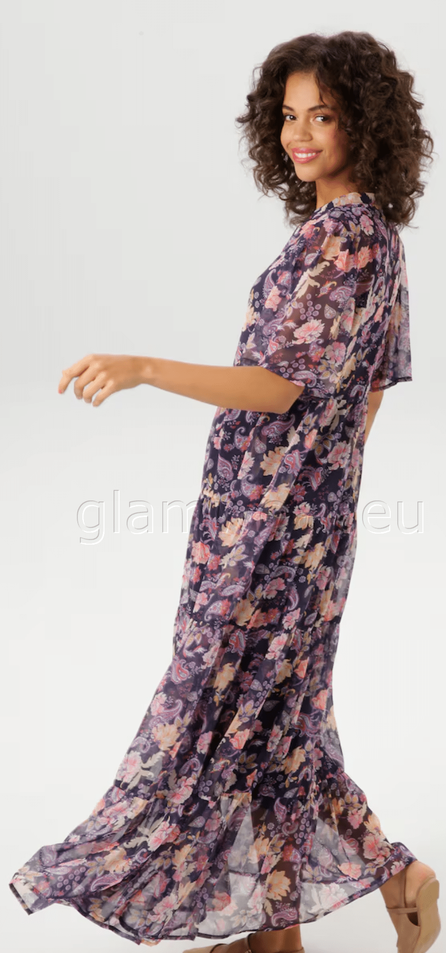 Aniston kaunis šifoonkleit 86343269-UXR - Image 6