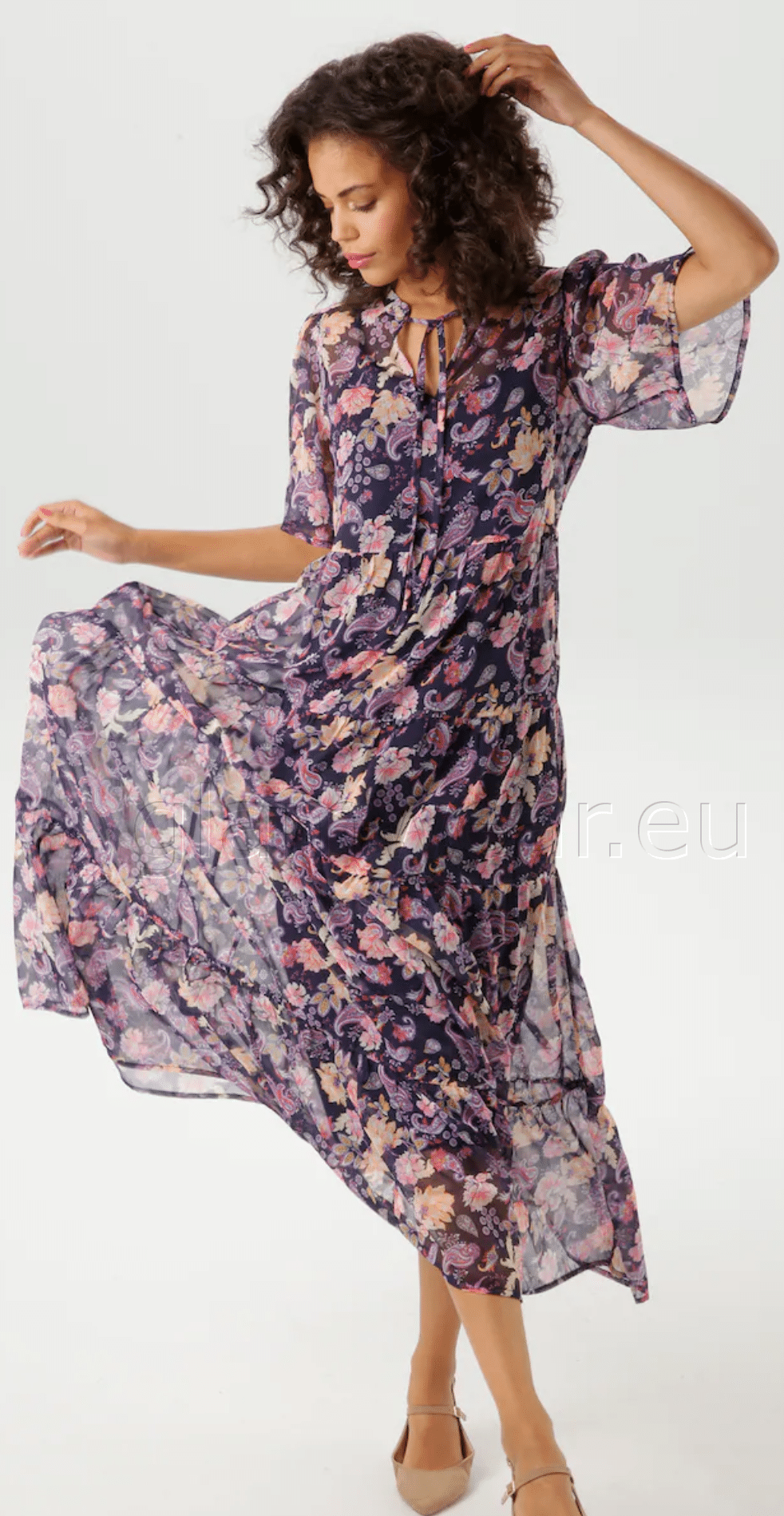 Aniston kaunis šifoonkleit 86343269-UXR - Image 4