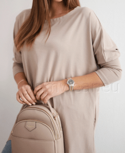 Beež vaba lõikega tuunika 8875-UXS-BEEZ