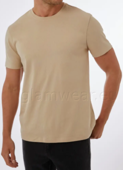 Identic Basic lihtne klassikaline puuvillane särk beez 1213309-UXK-BEEZ