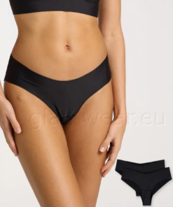 Janina mustad õmblusteta Brasiilia aluspüksid 2tk pakis 1221616-UXK-MUST