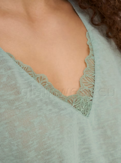 Alternative view of ONLY pitsilise V-kaelusega särk 96698439-UXR