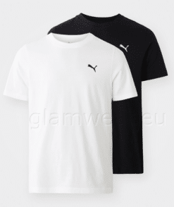 PUMA musta ja valge särgi topeltpakk 61757214-UXR