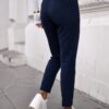 Tommy Hilfiger soliidsed krepp-kangast püksid 19559462-UXR