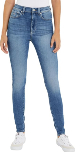 Tommy Jeans naiste kõrge vöökohaga teksapüksid 92475133-UXR