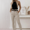 Soliidsed poolpikad stretšid püksid BEEZ 257944-UXA-BEEZ