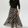 Aniston efektne lendleva seelikuosaga kleit 71121650-UXR