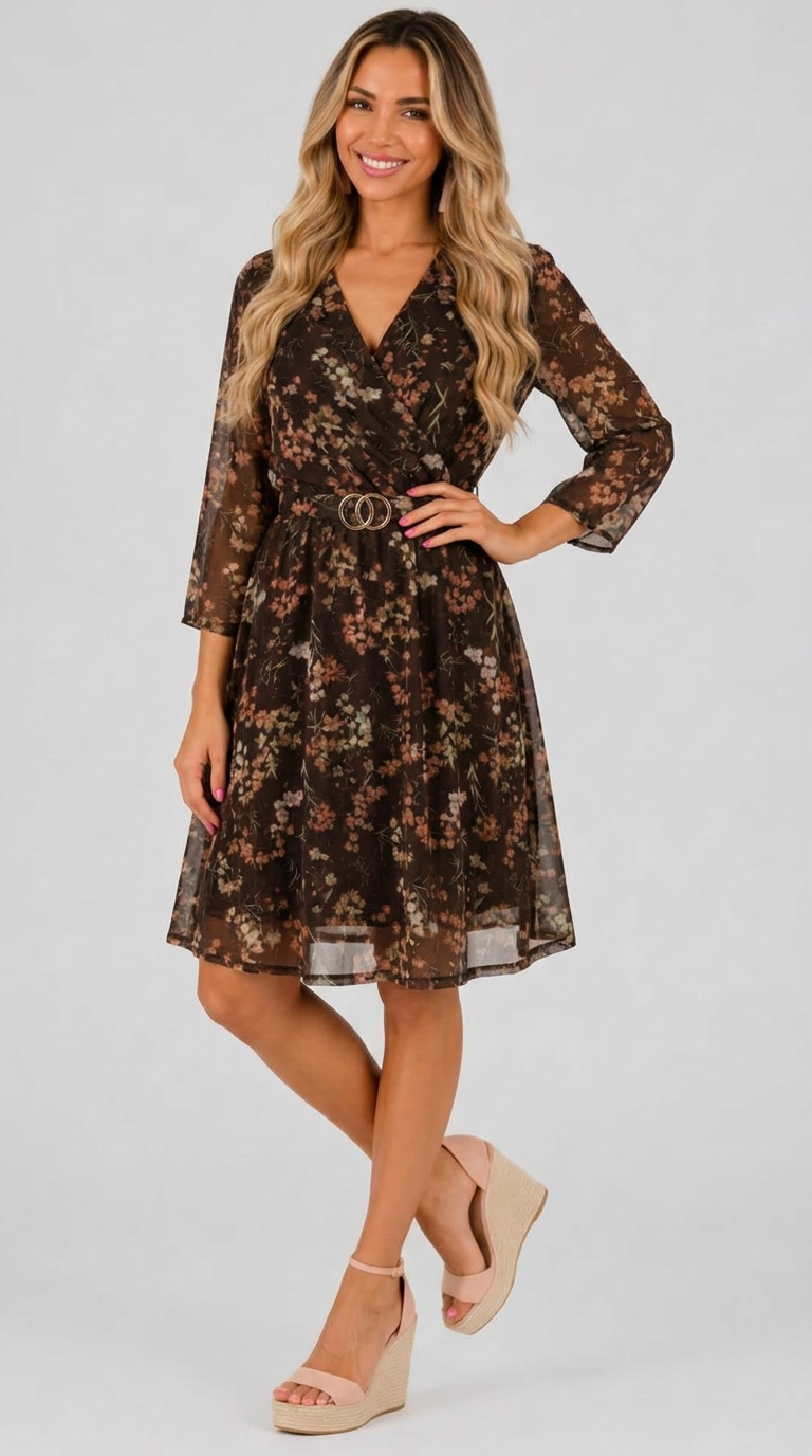 Aniston Casual pikkade varrukatega kleit 32103916-UXR