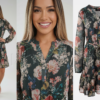 Aniston Casual pikkade varrukatega šifoonkleit 37876254-UXR - Pilt 3