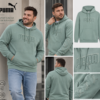 PUMA kvaliteetne kapuutsiga dressipluus meestele 52171903-UXR