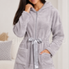 Janina pehme fliisist lukuga hommikumantel 1227505-UXK-HALL