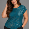 Laura Scott ümara kaelusega pluus 53646349-UXR
