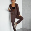 Pruun kaheosaline komplekt 821110-UXM-PRUU