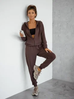 Pruun kaheosaline komplekt 821110-UXM-PRUU